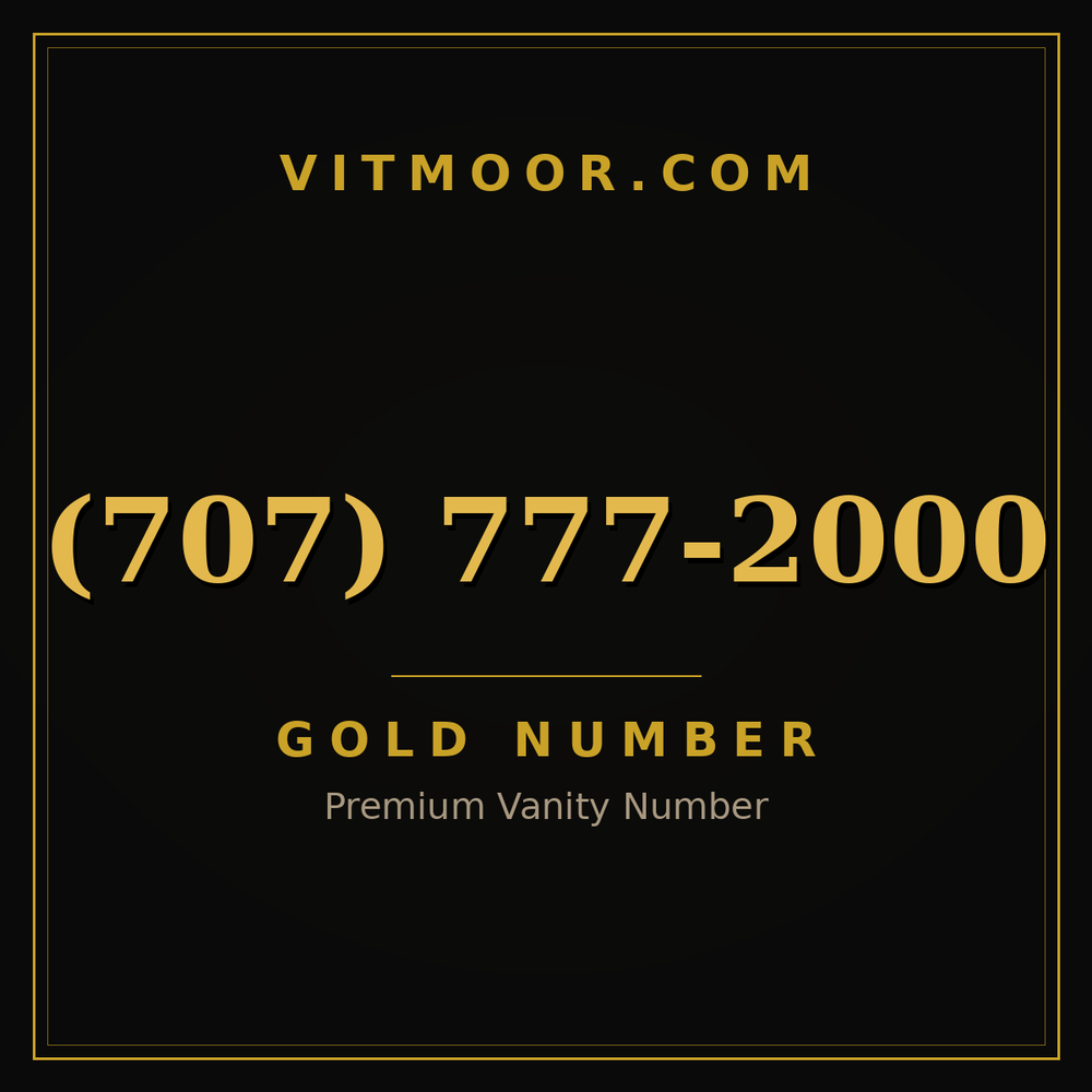 707 777-2000