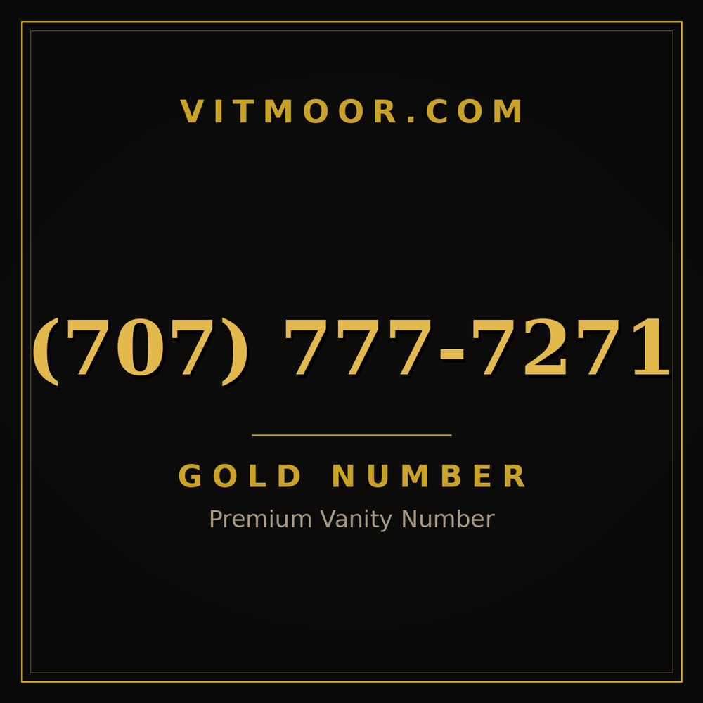 707 777-7271