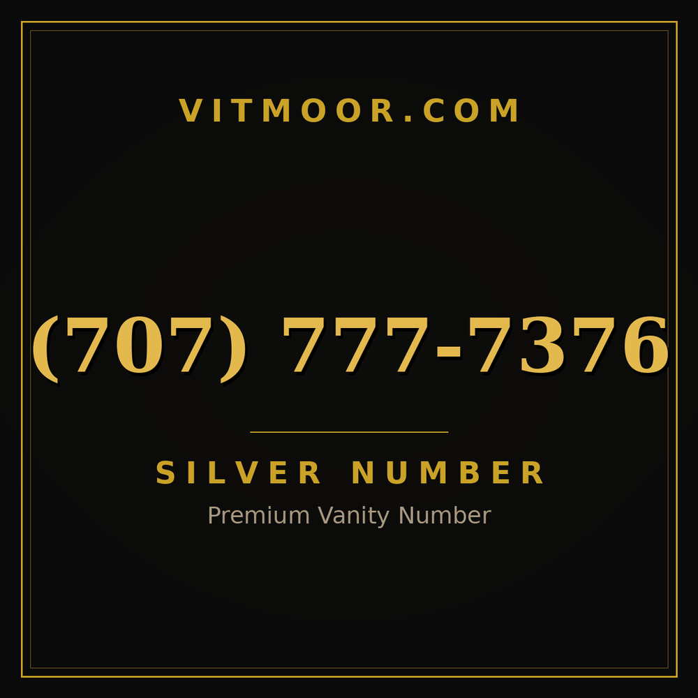 707 777-7376