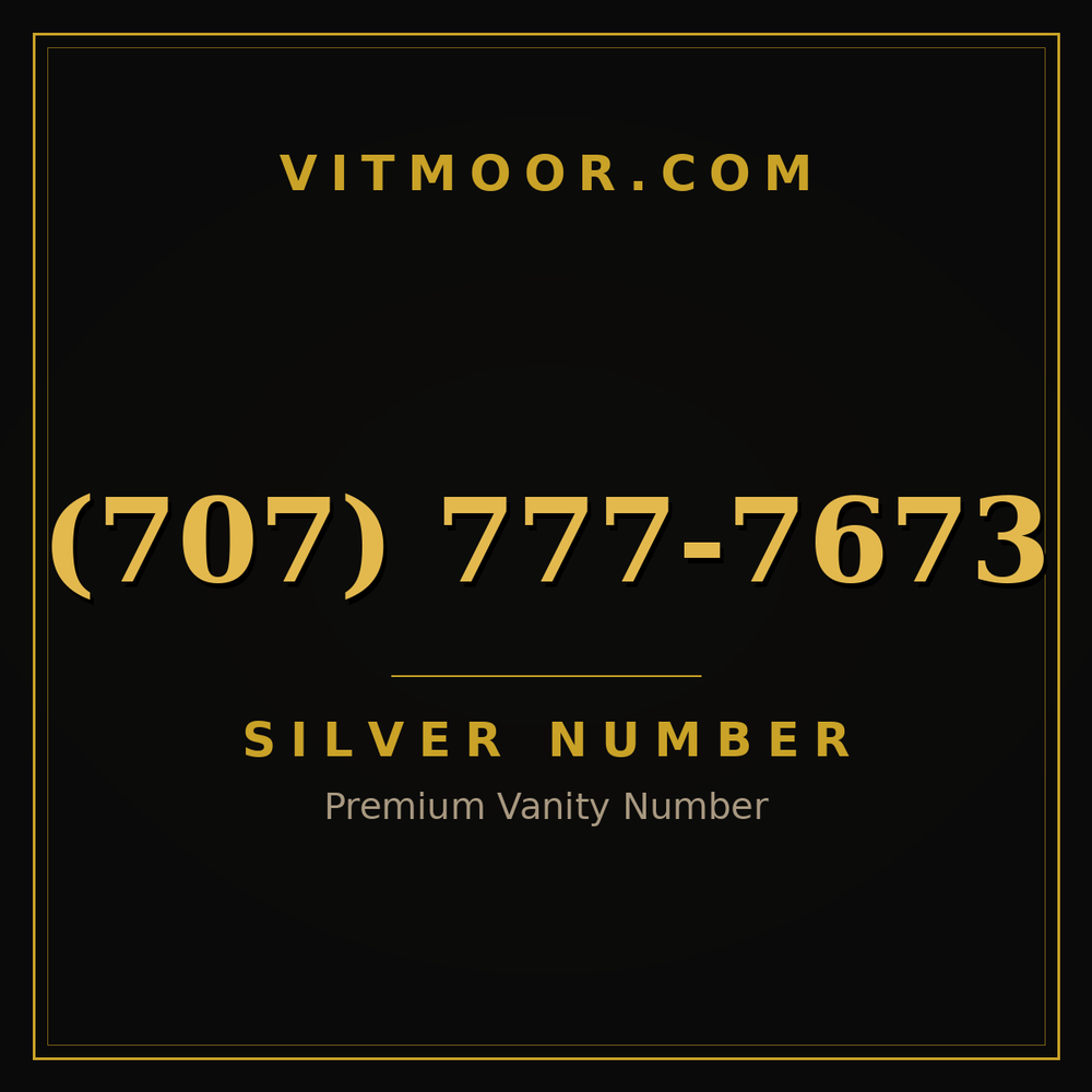 707 777-7673