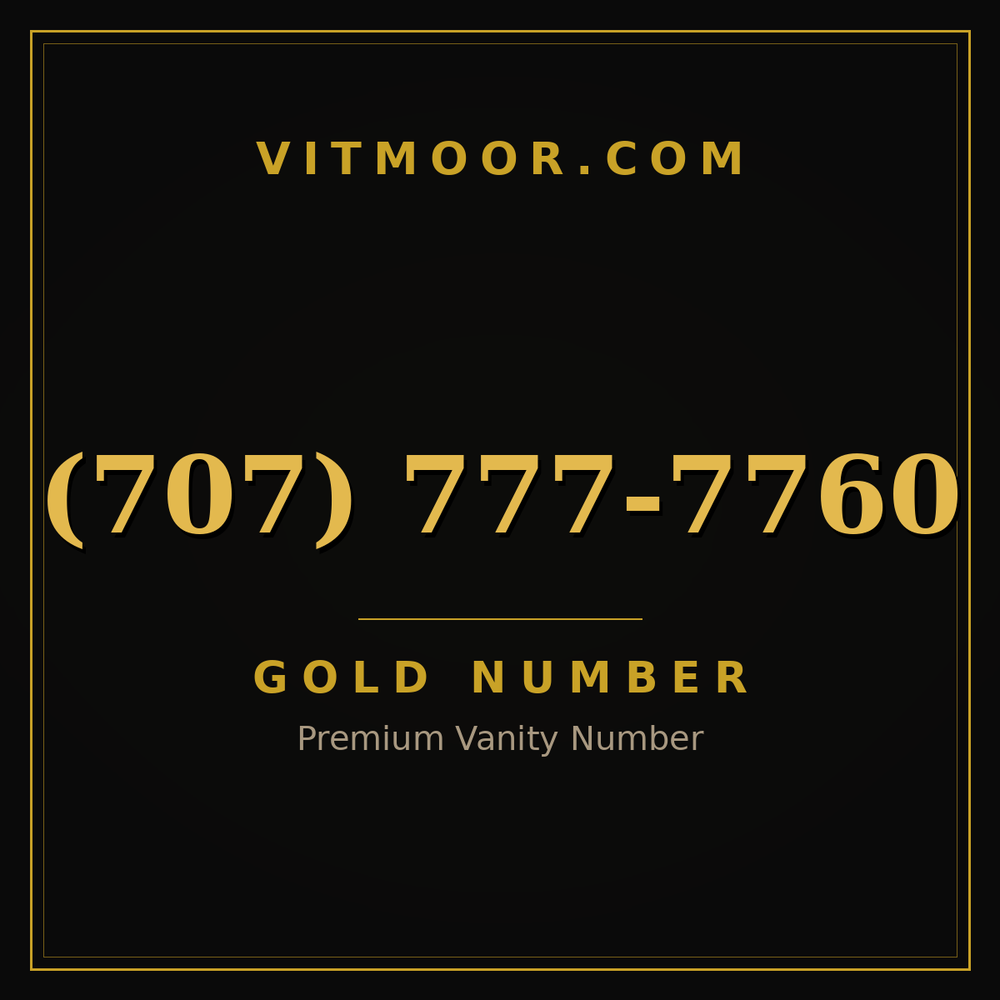 707 777-7760