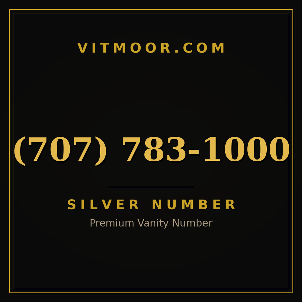 707 783-1000