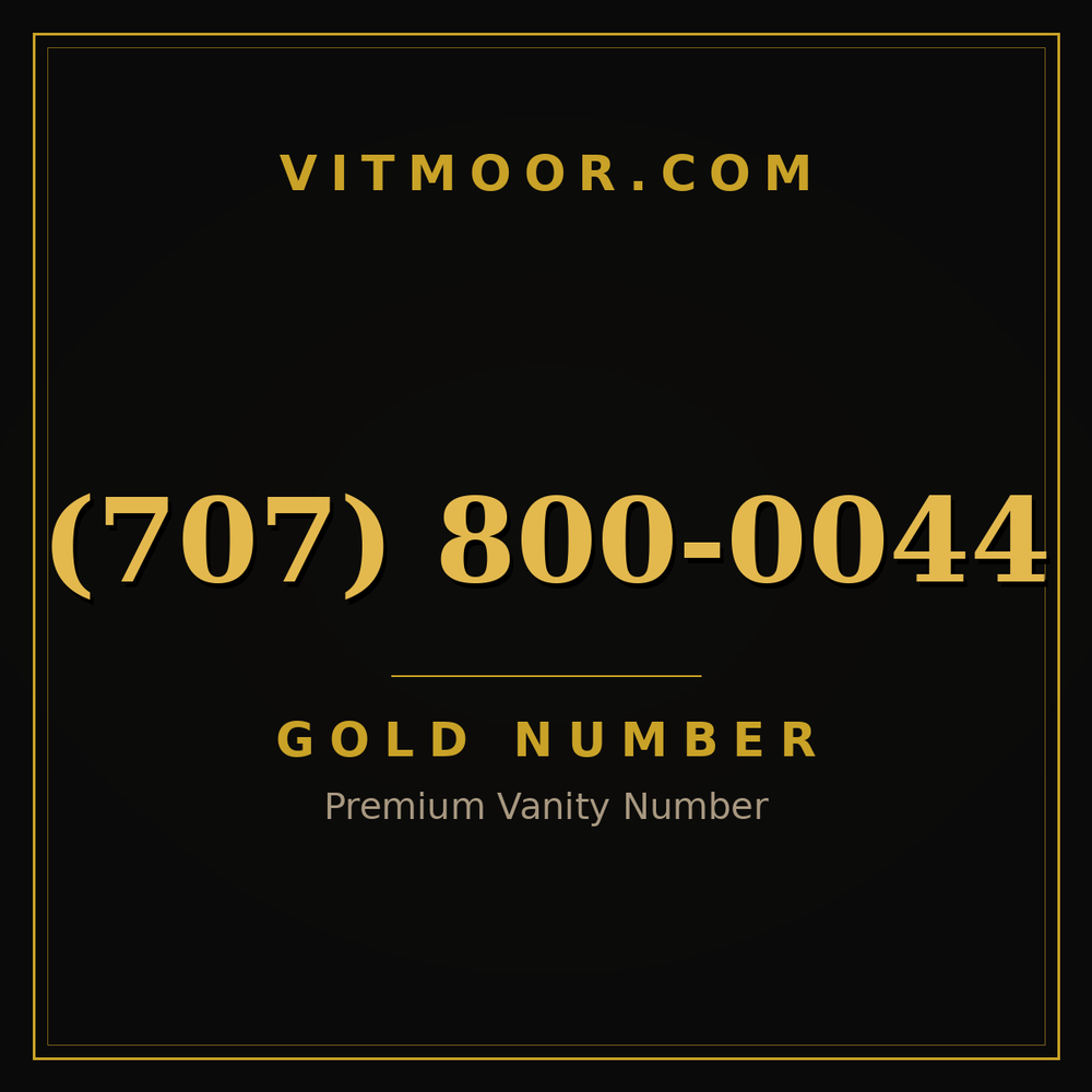 707 800-0044