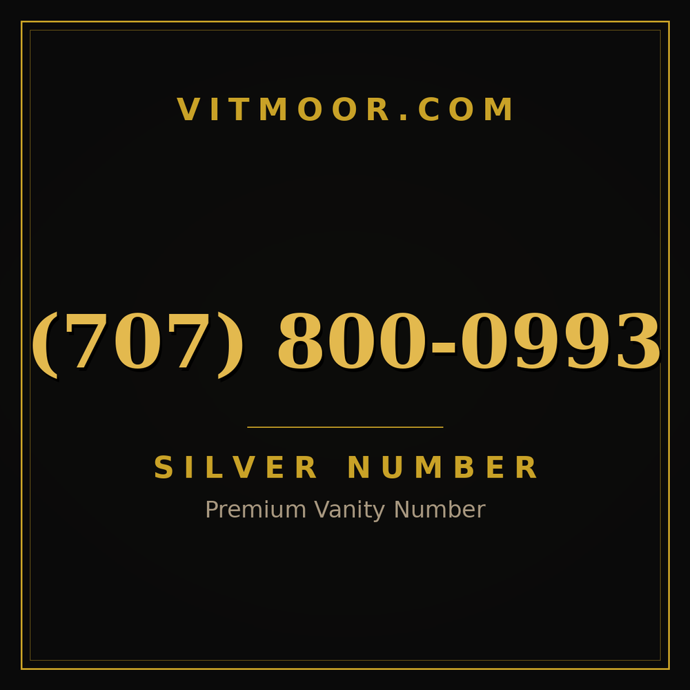 707 800-0993