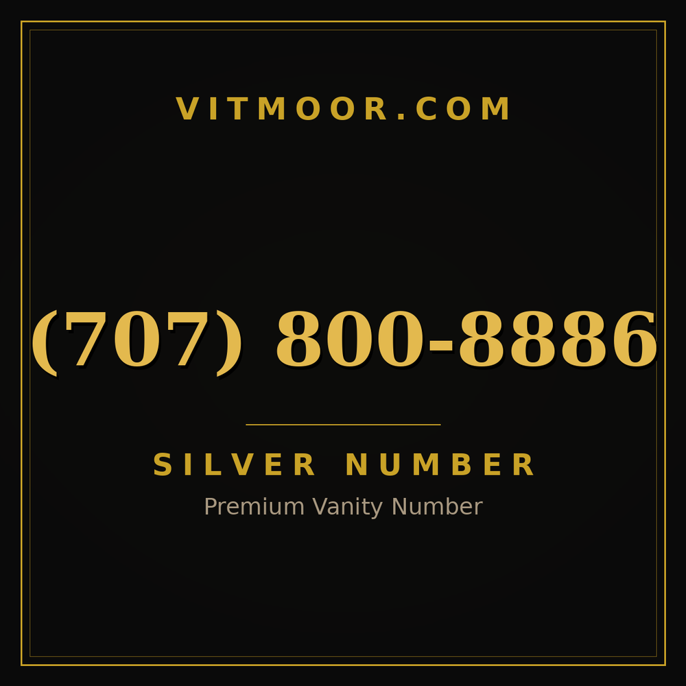 707 800-8886