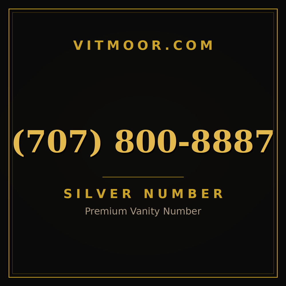 707 800-8887