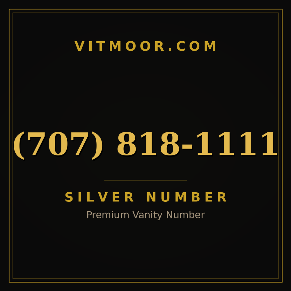707 818-1111