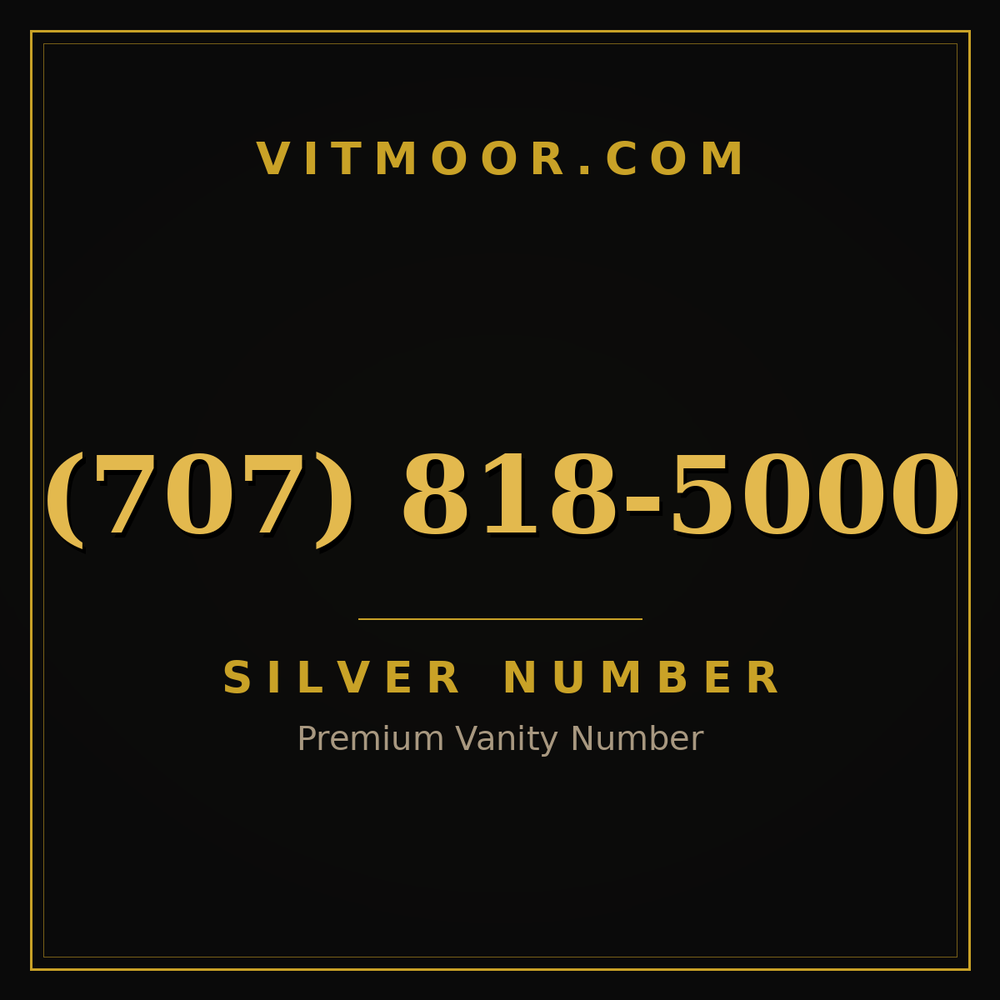707 818-5000