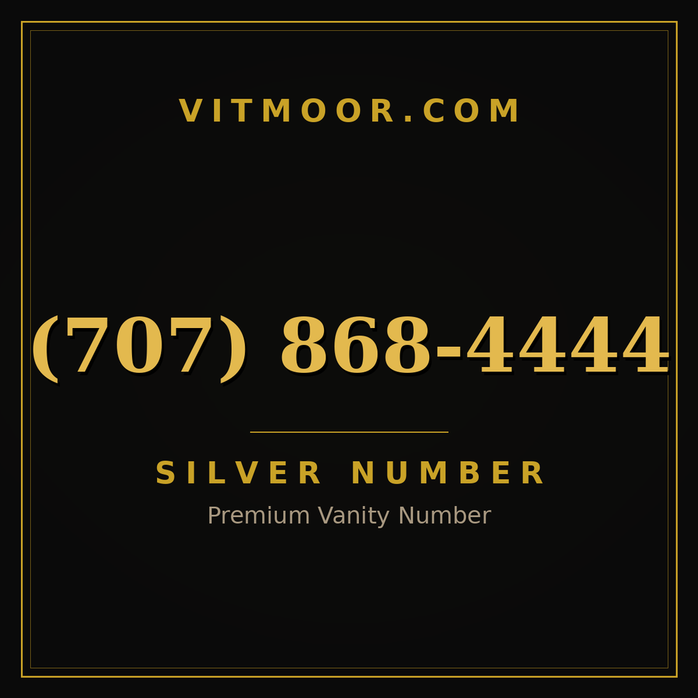 707 868-4444