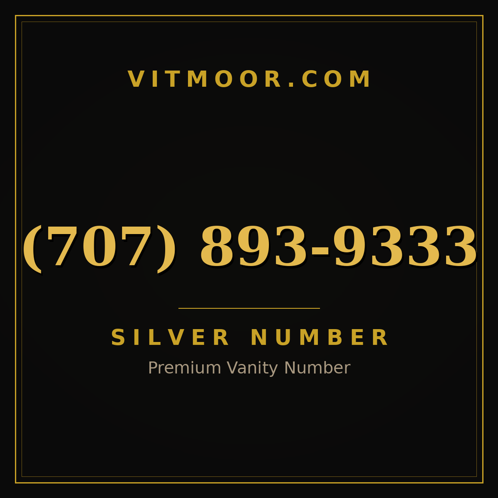707 893-9333