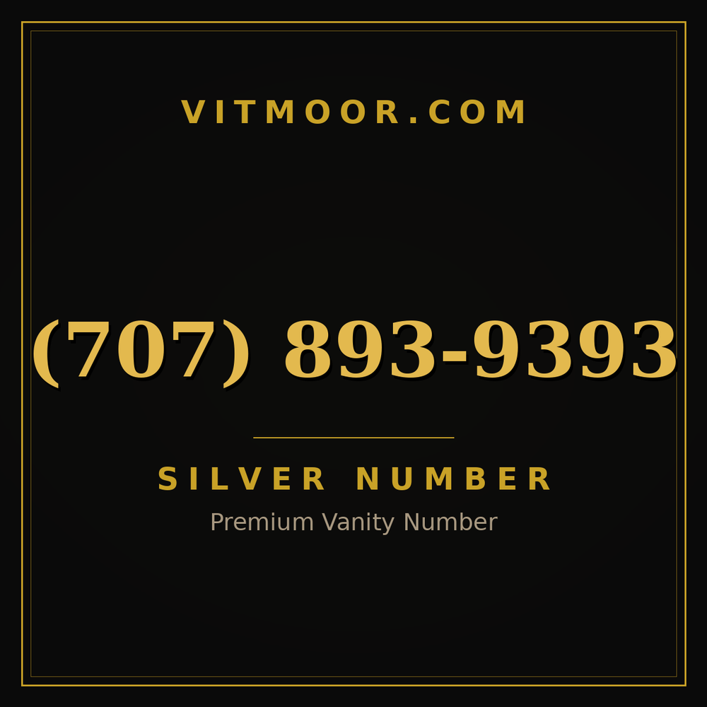 707 893-9393