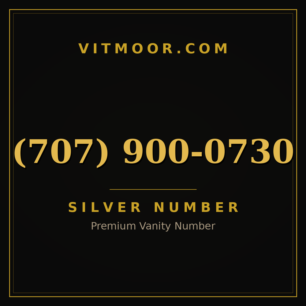 707 900-0730
