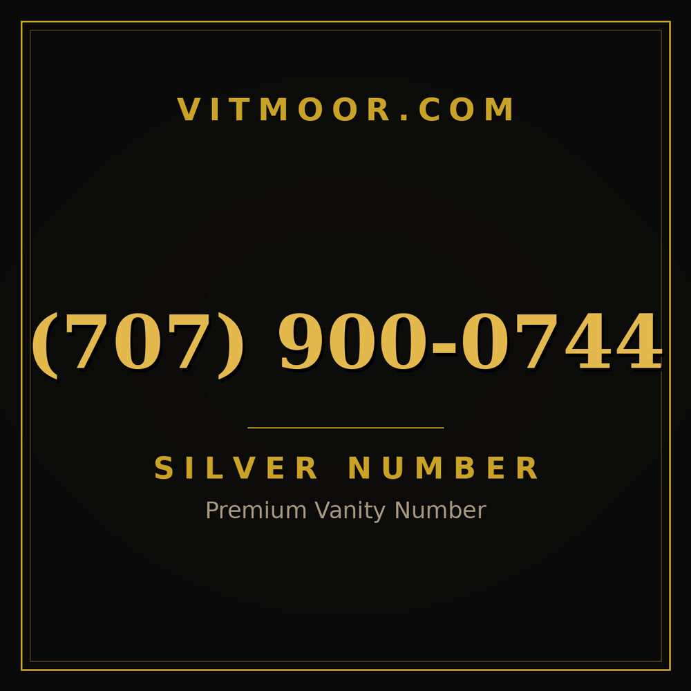 707 900-0744
