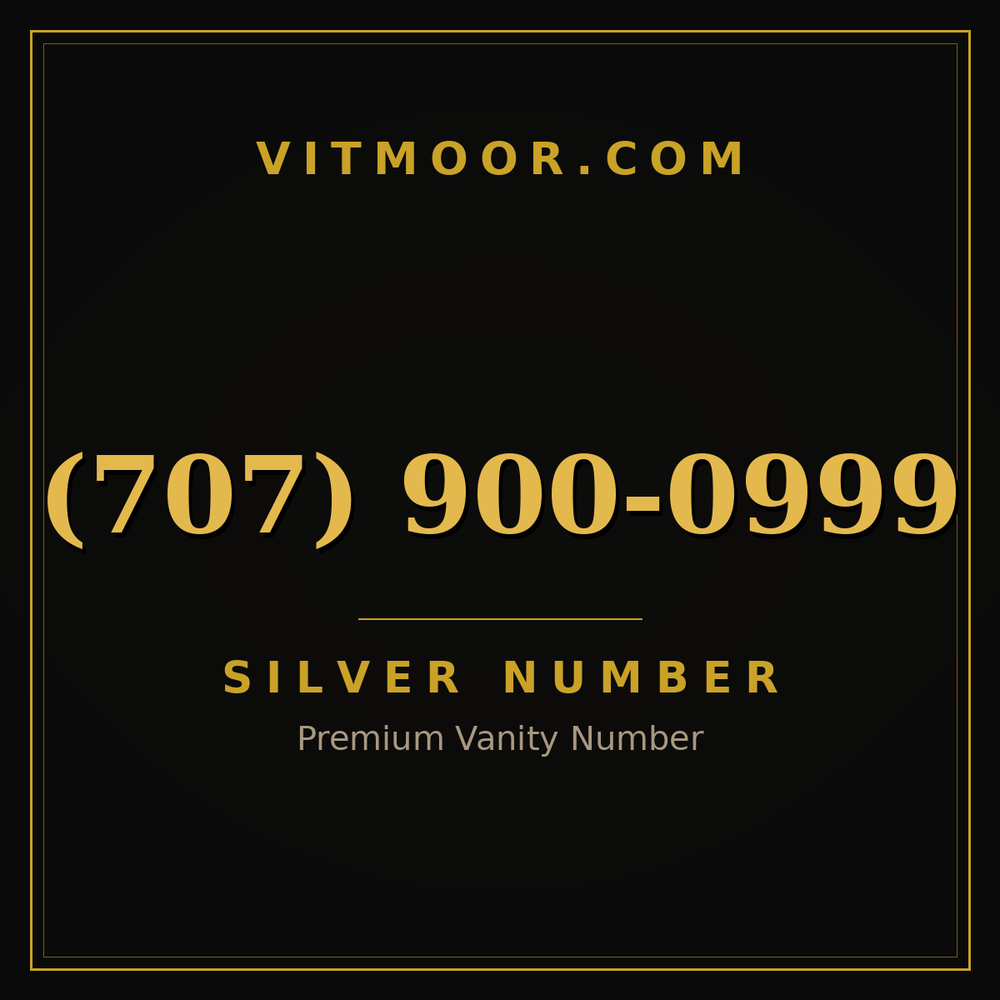707 900-0999