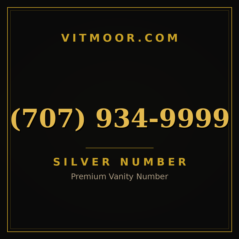 707 934-9999