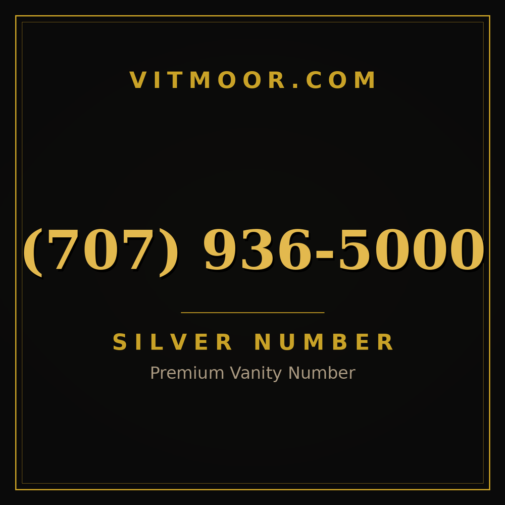 707 936-5000