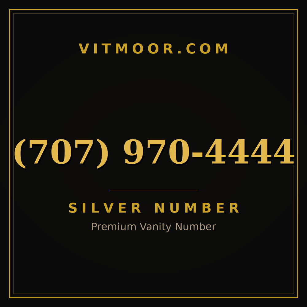 707 970-4444