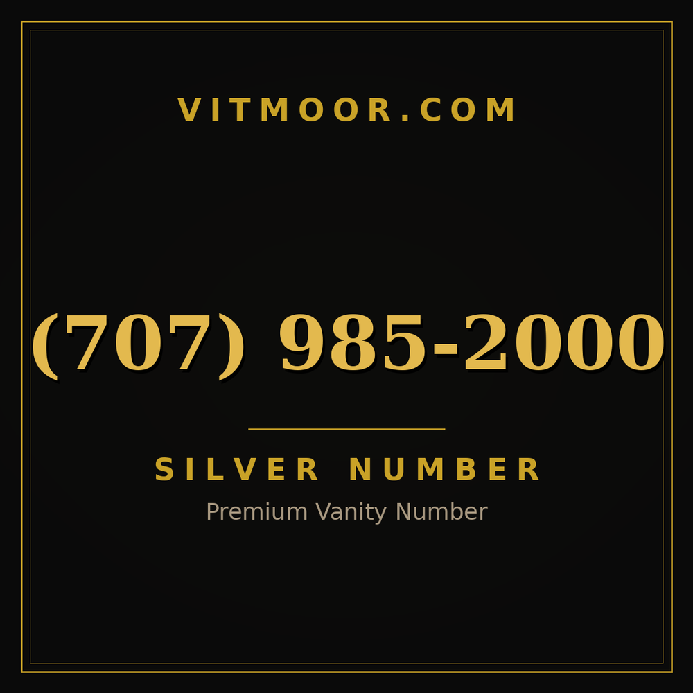 707 985-2000