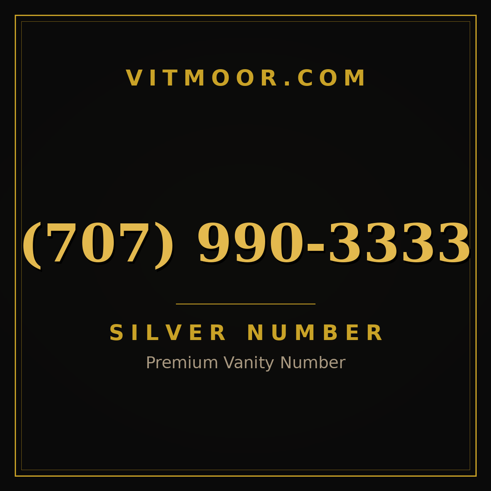 707 990-3333