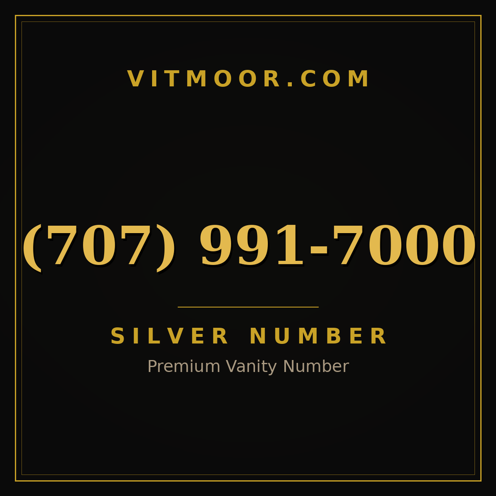 707 991-7000