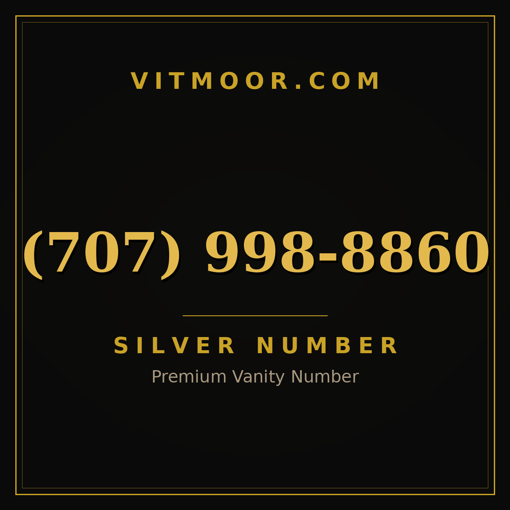707 998-8860