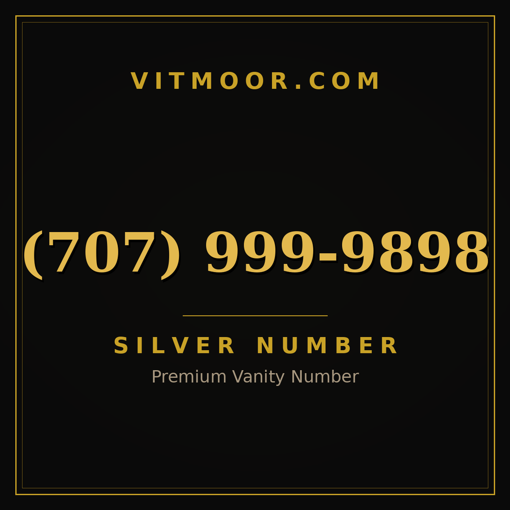 707 999-9898