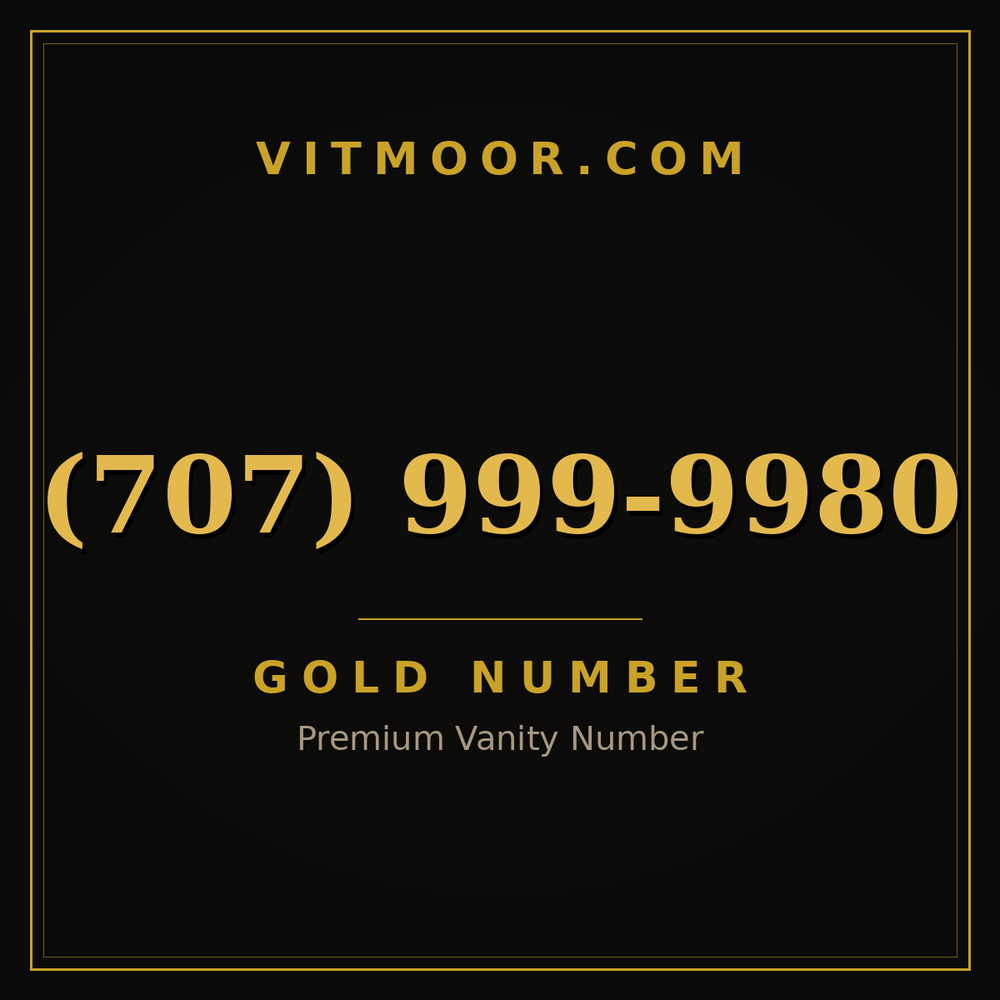 707 999-9980