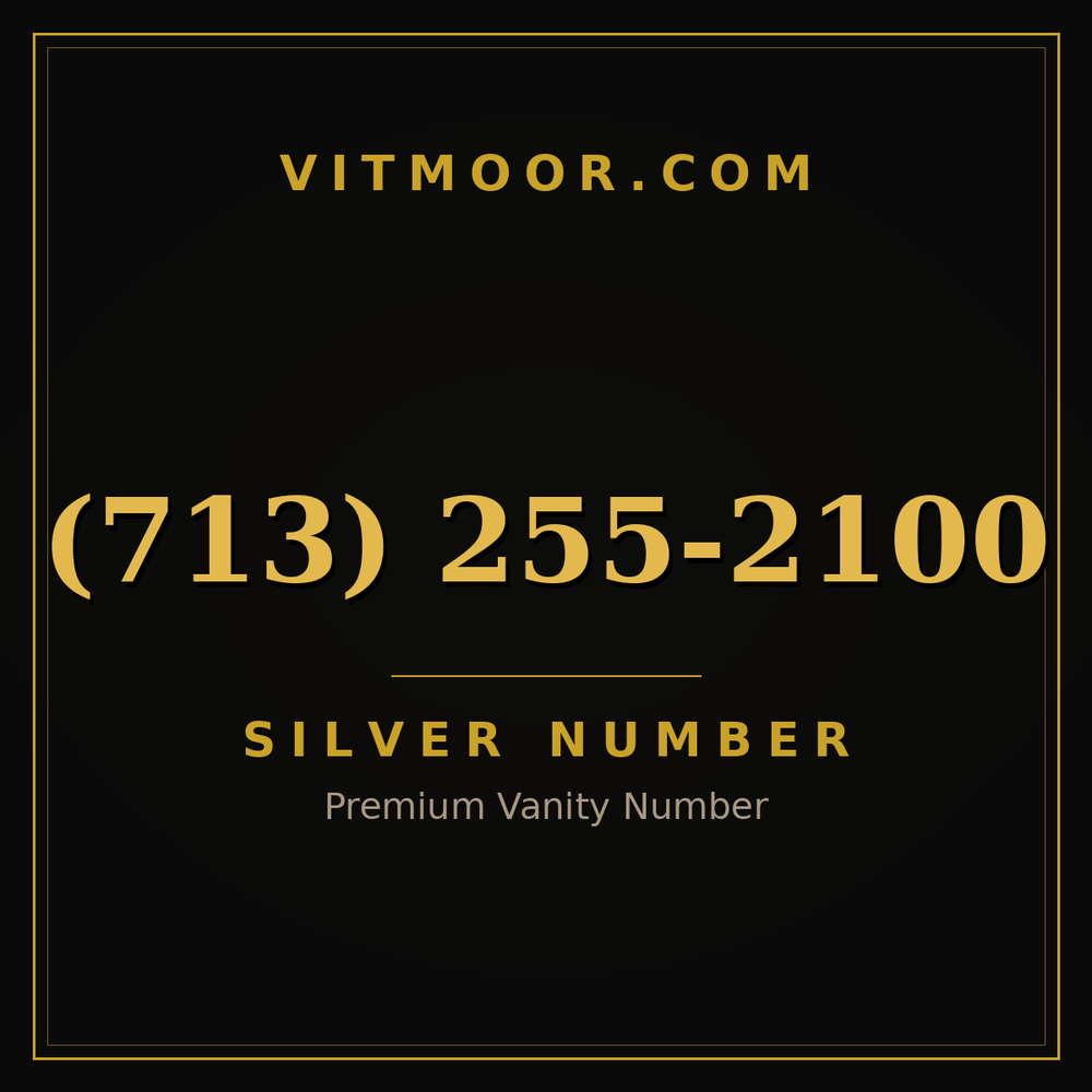 713 255-2100