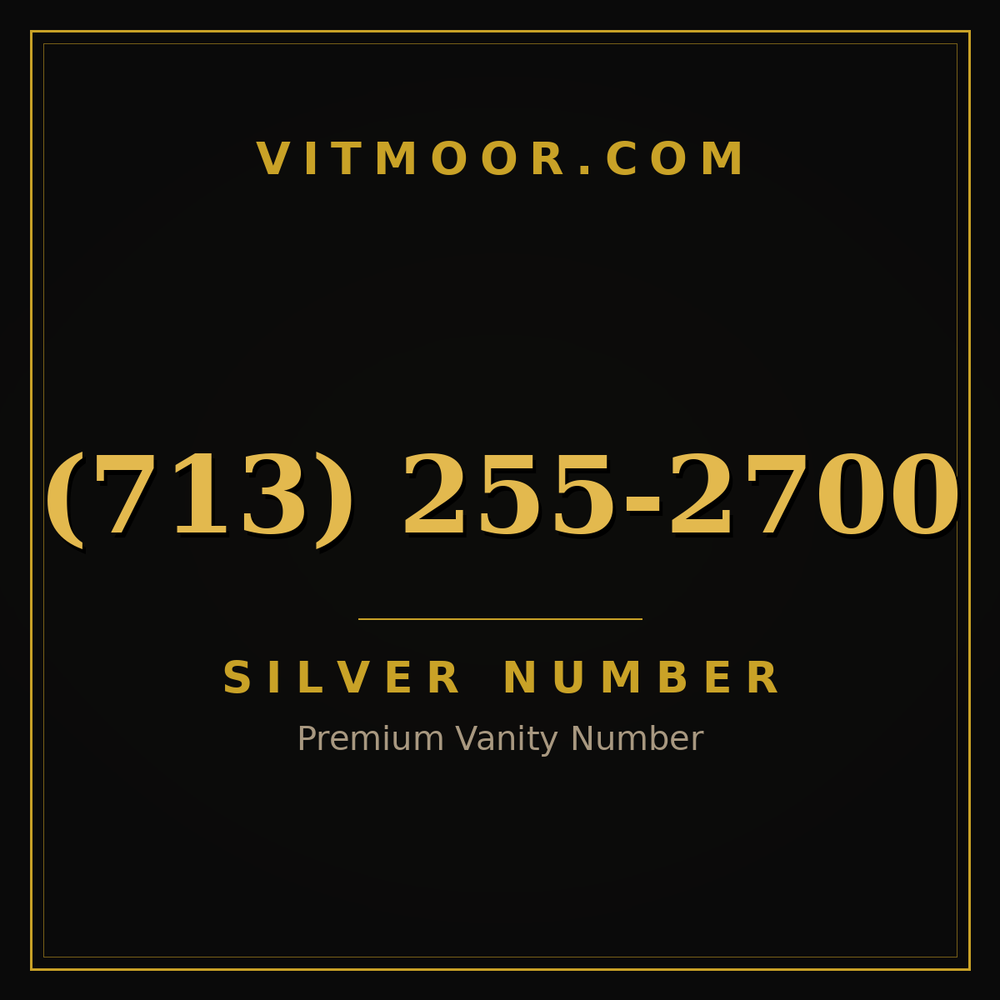 713 255-2700