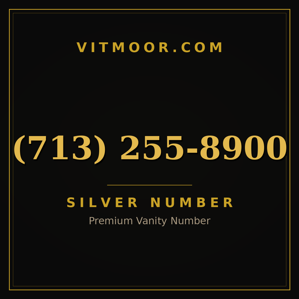 713 255-8900