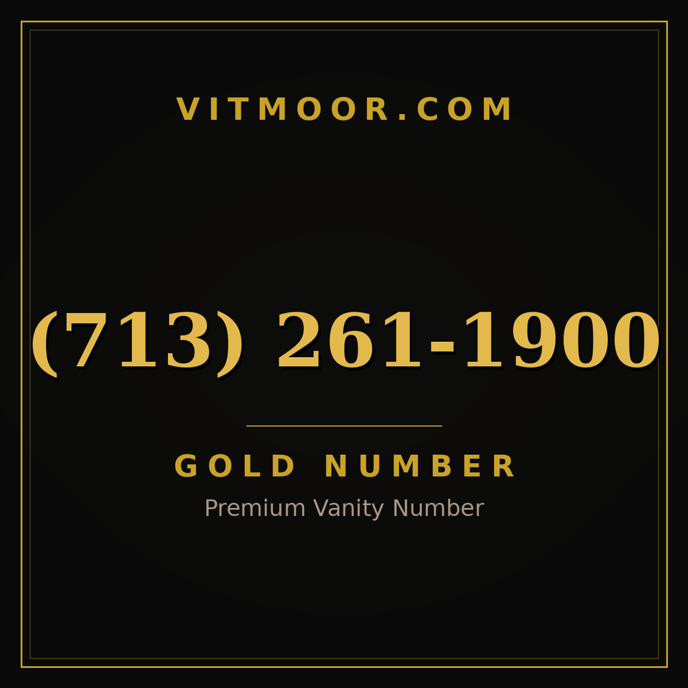 713 261-1900
