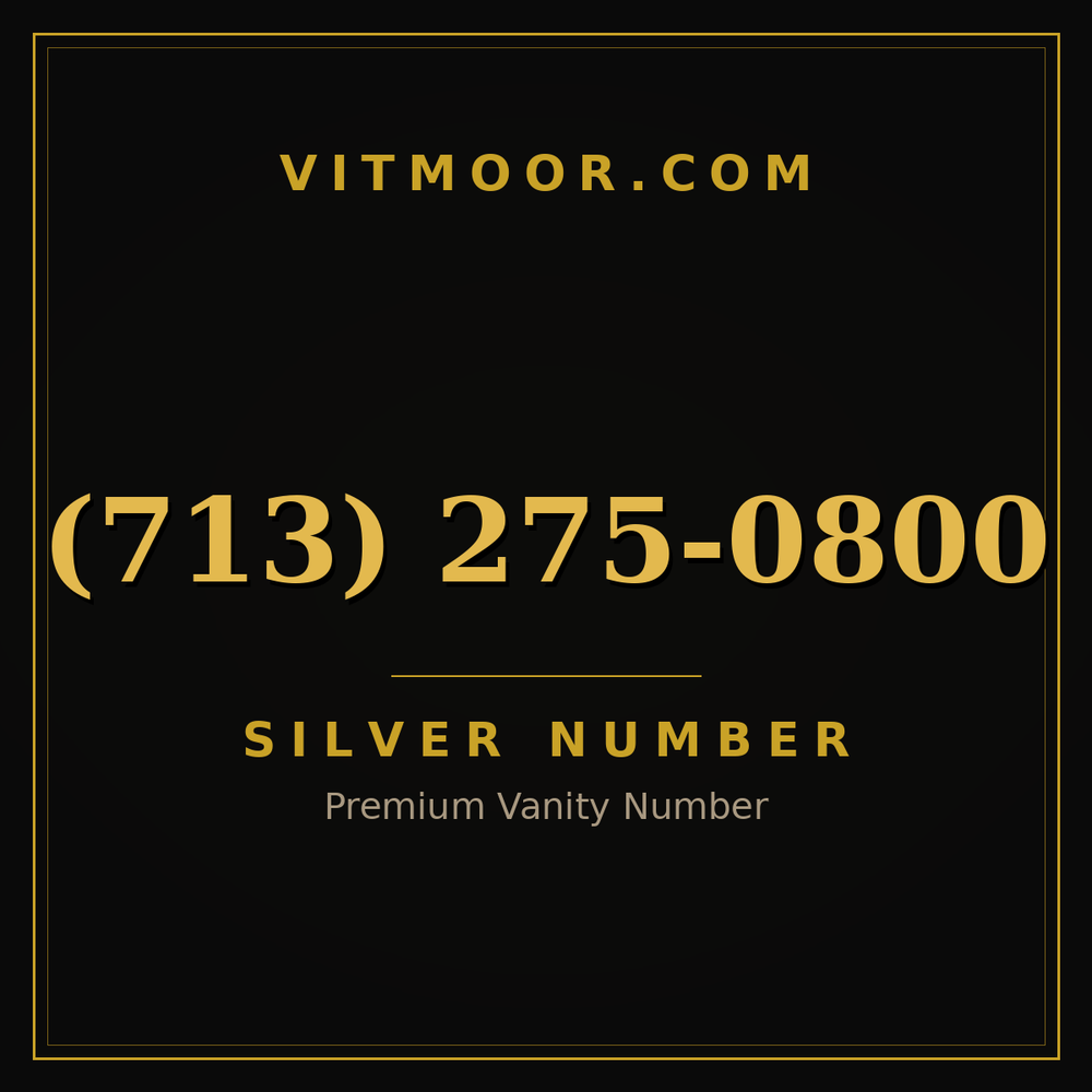 713 275-0800