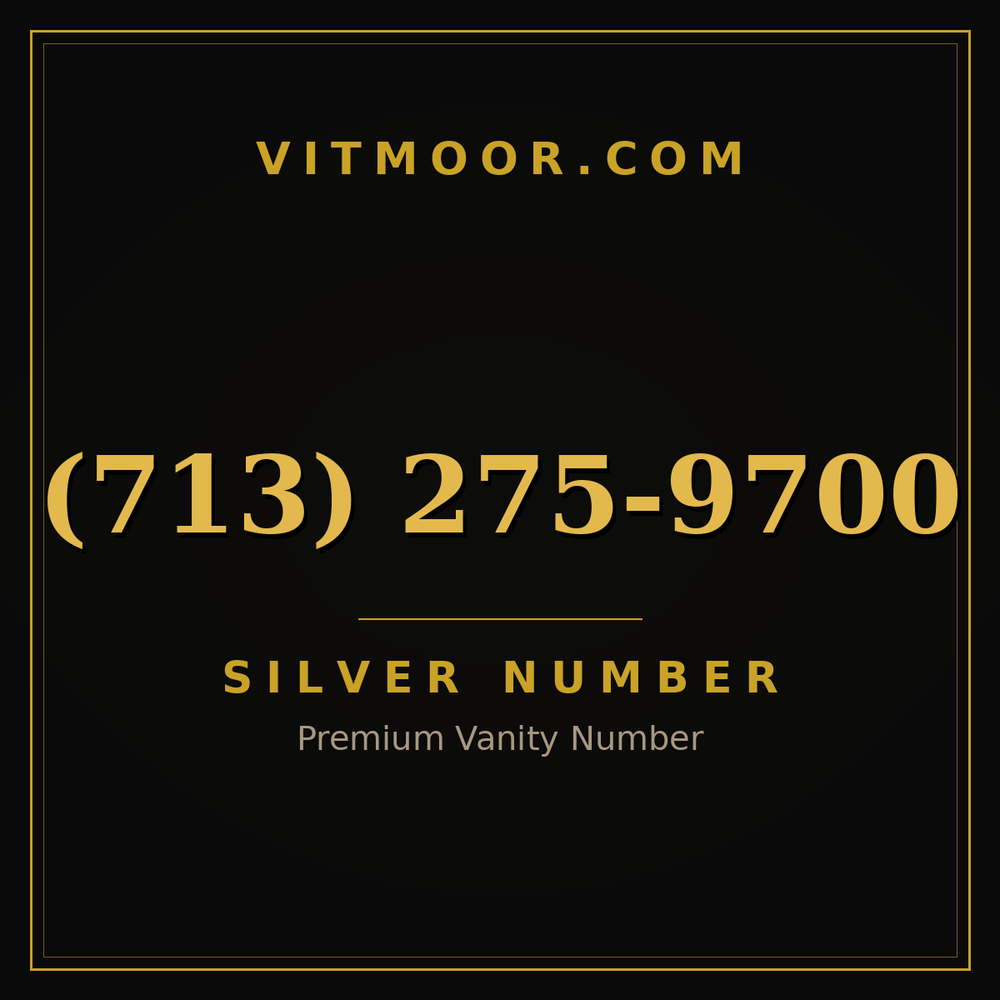 713 275-9700