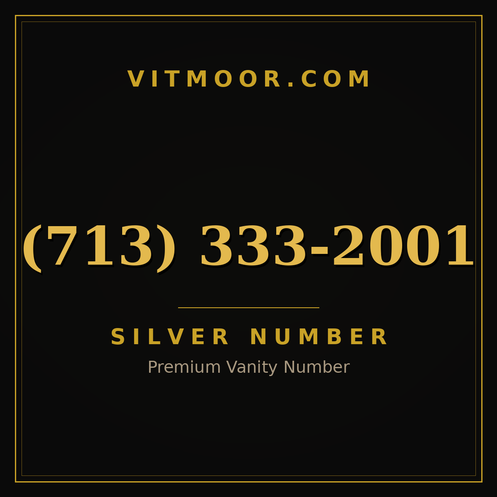 713 333-2001
