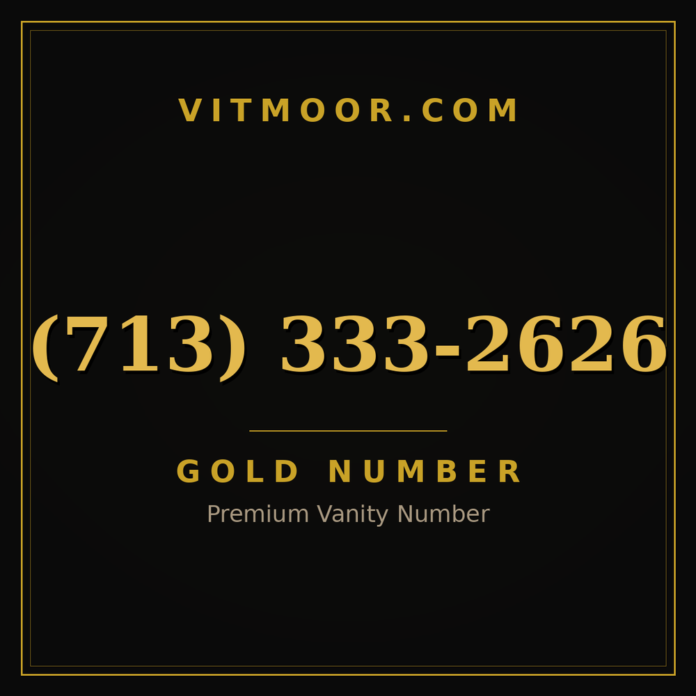 713 333-2626