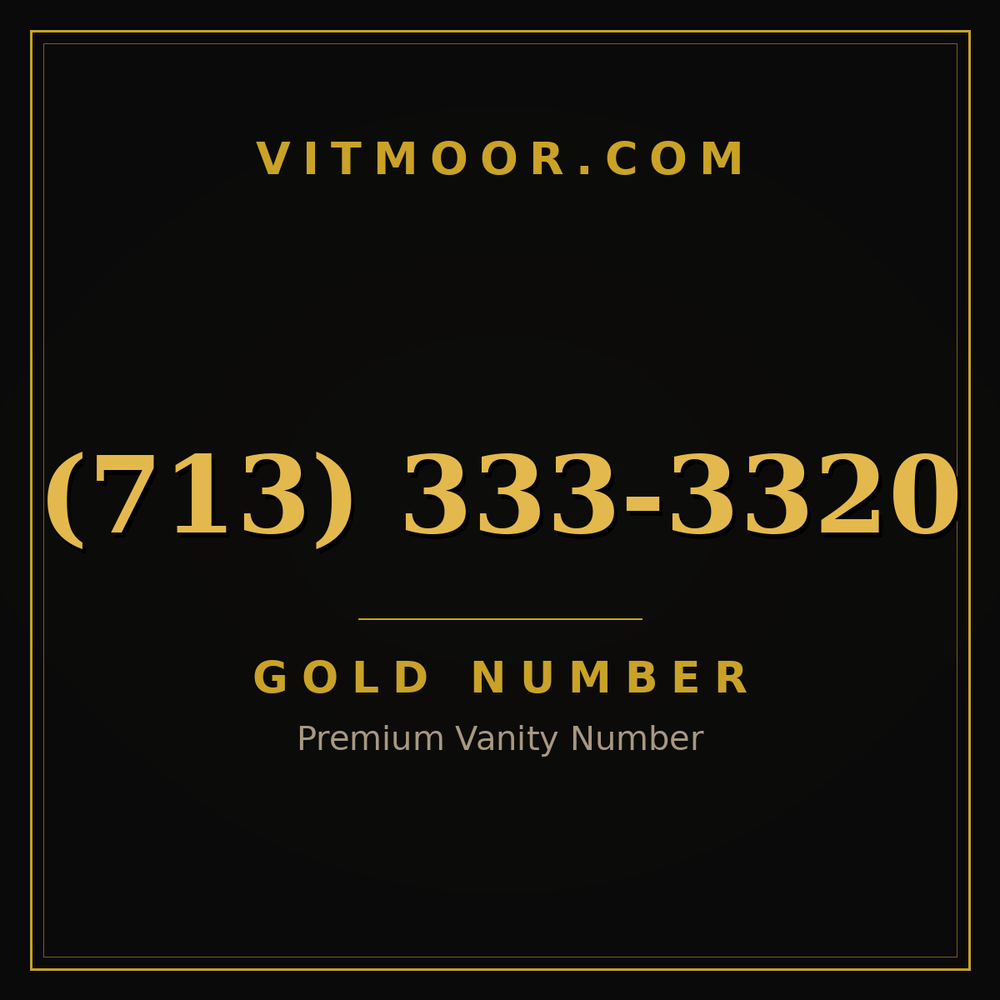 713 333-3320