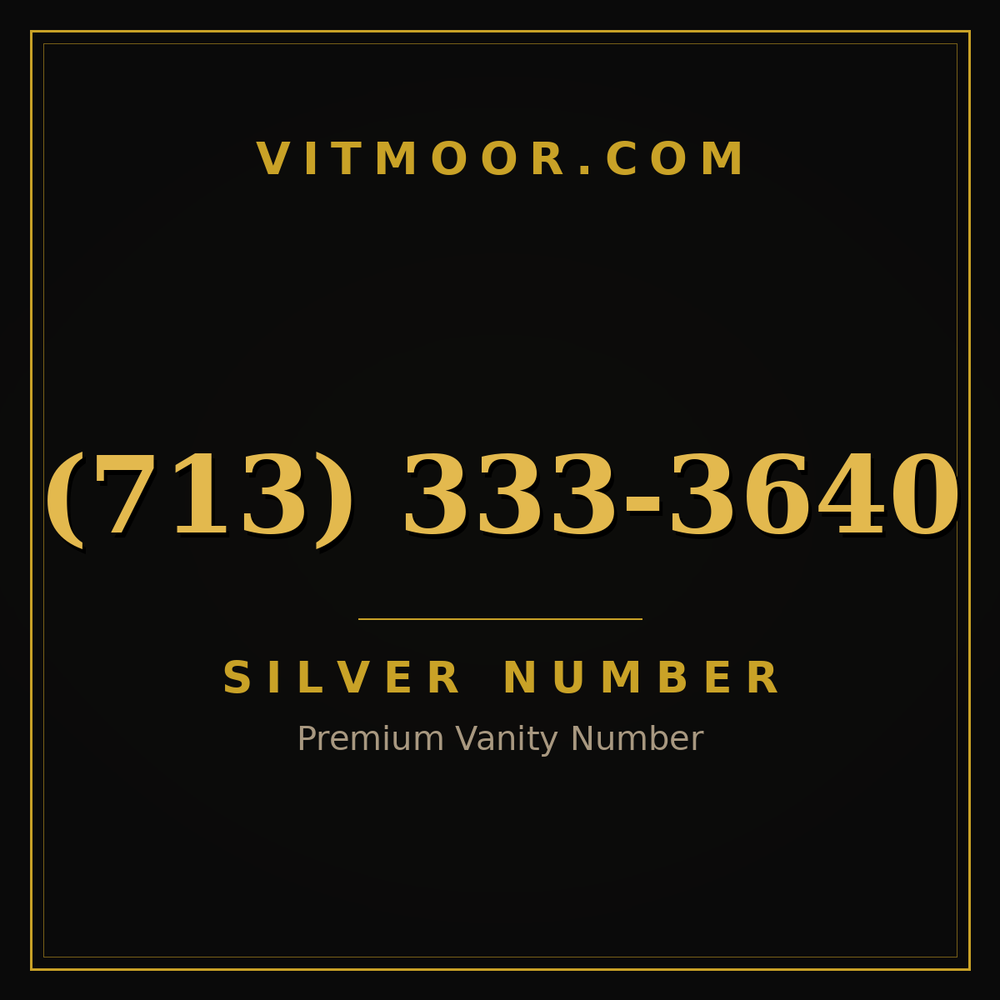 713 333-3640