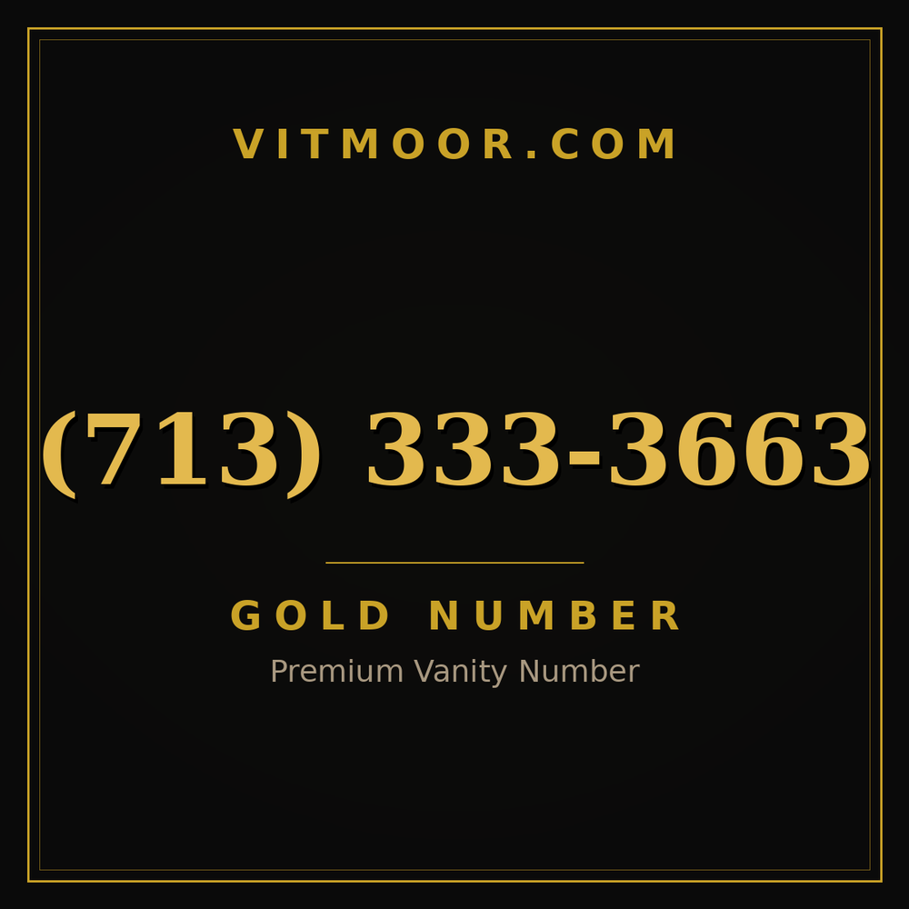 713 333-3663