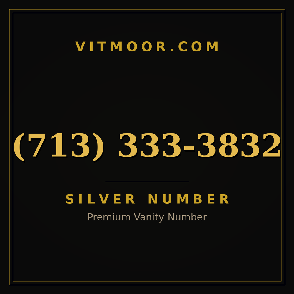 713 333-3832