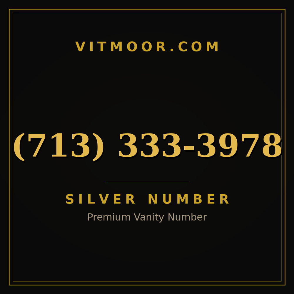 713 333-3978