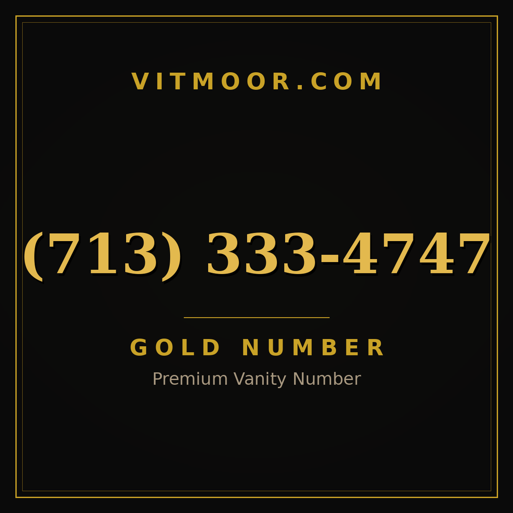 713 333-4747