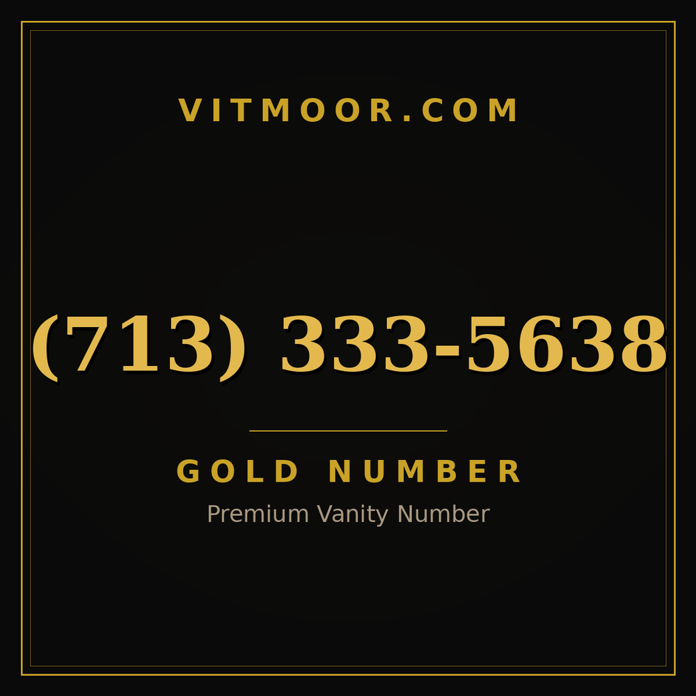 713 333-5638