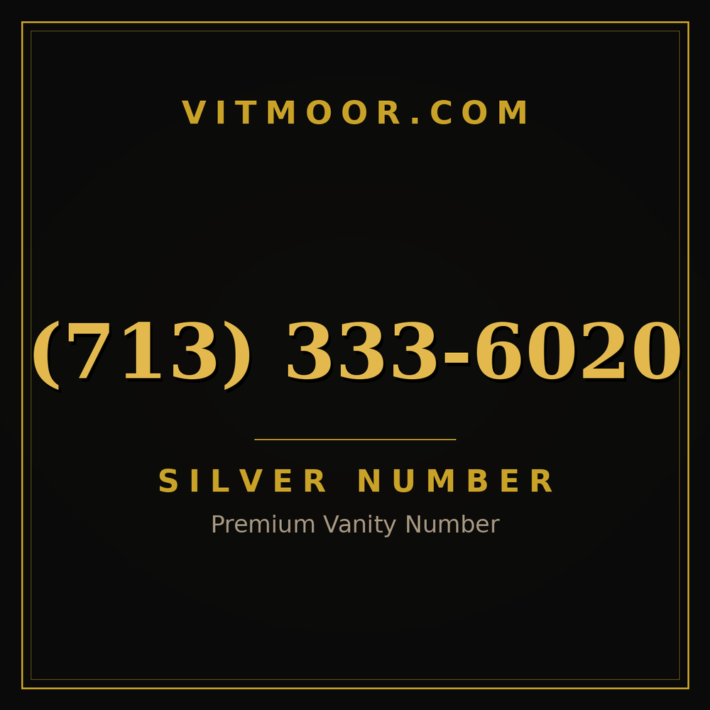 713 333-6020