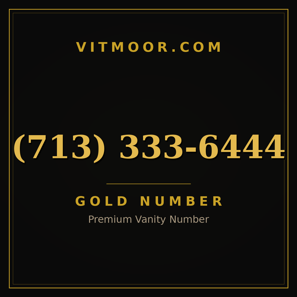 713 333-6444