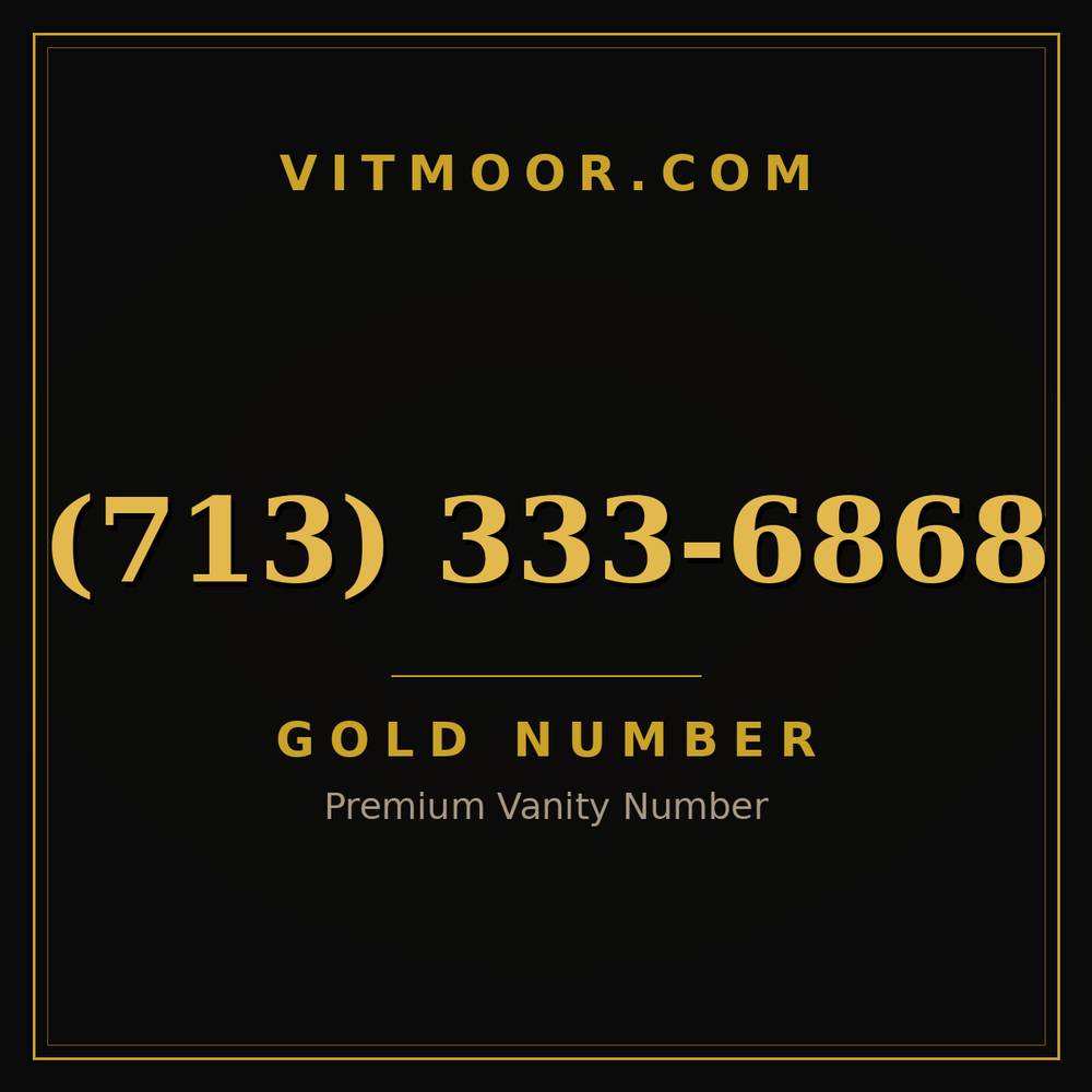 713 333-6868