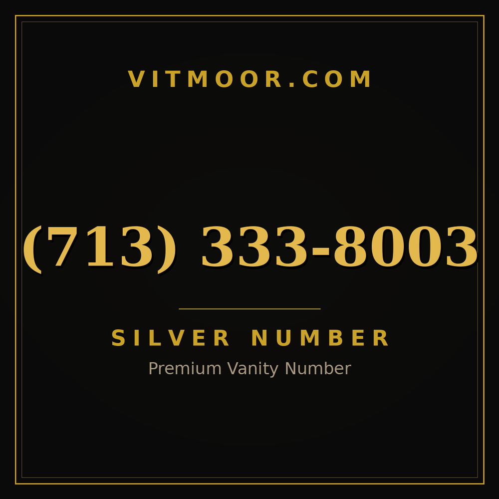 713 333-8003