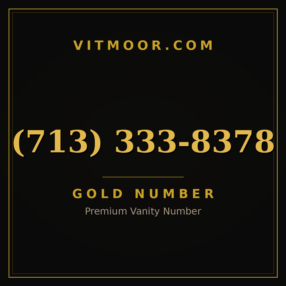 713 333-8378