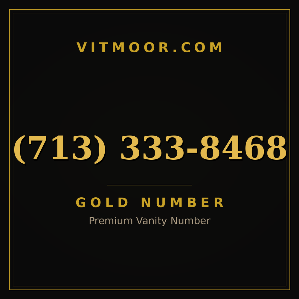 713 333-8468