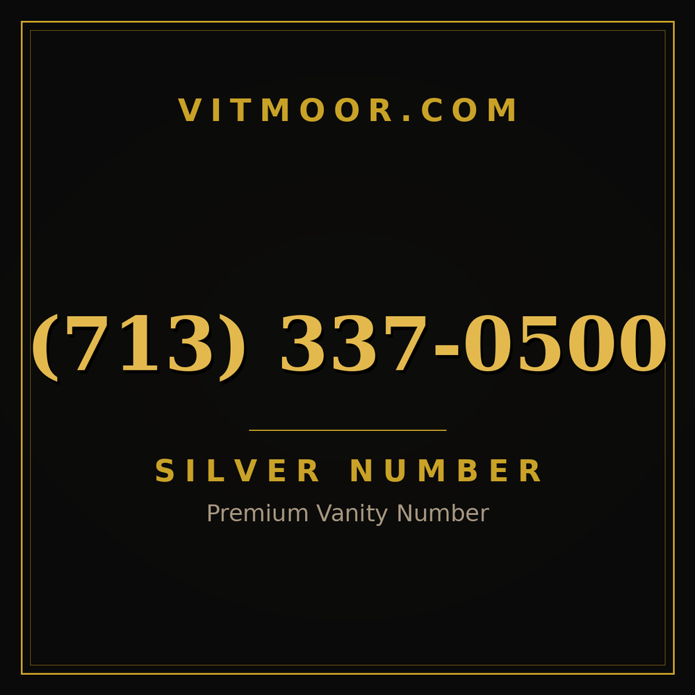 713 337-0500