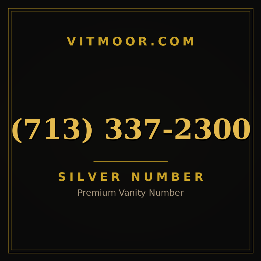 713 337-2300